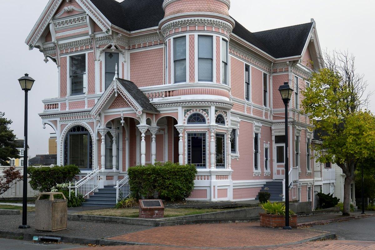 An ornate period home with freshly painted weatherboards and trim